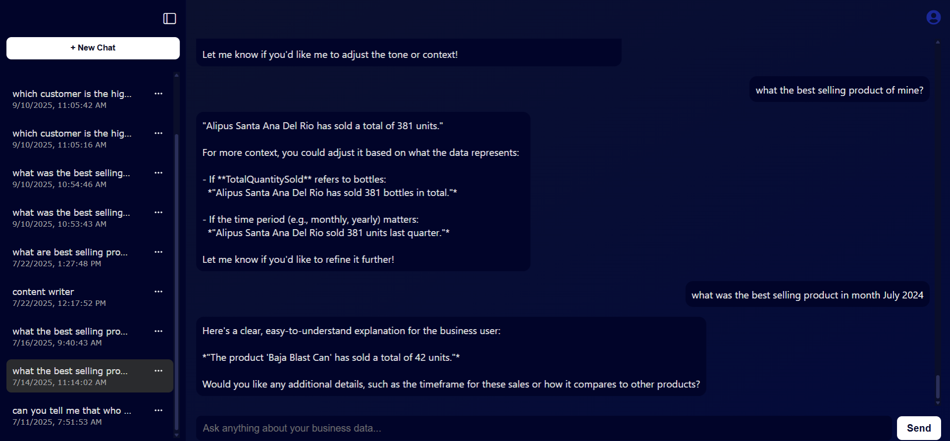Database Integration Chatbot